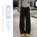 american quick-drying overalls for women 2026 summer thin loose high-waist casual wide-leg sports pa