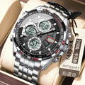 Swiss Brand Watch New Multifunction Digital Watch Sports Waterproof Watch Live Export Bestseller Drop Ship