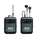 Wireless in-ear monitoring system 2.4G stereo studio band rehearsal scene IEM transmitter and receiver