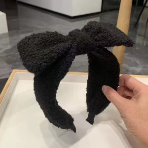 Vintage Fuzzy Leopard Print Headband - view 8