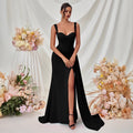 Women's Spaghetti Strap Slimming Bodycon Sexy Classic Premium Evening Gown