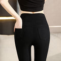 Women's Slim Fit Black Magic Leggings