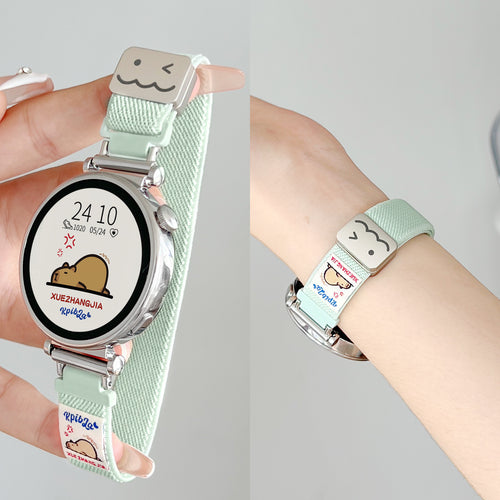 Fits Huawei gt6 / 5 Watch Band Summer New gt7 Stretch Capybara watchgt4 Watch Band Women