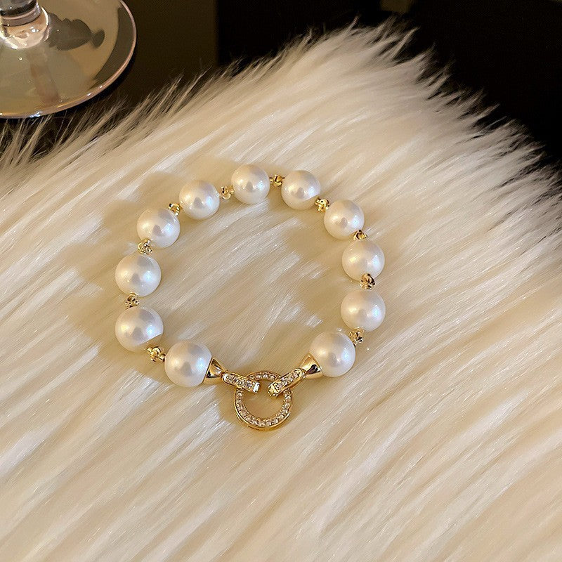 French-Style Round Pearl Bracelet - view 9