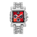 New Square Mens Watch Fashionable Hip-Hop Multifunction 3 Eye Premium Waterproof Quartz Watch Overseas Hot Sale
