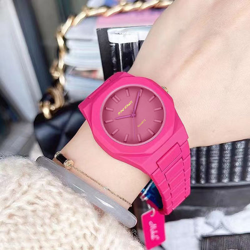PINTIME / Item Time New Dopamine Student Watch Niche Light Luxury Fashionable Trendy Premium Quartz Watch