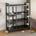 metal floor-standing multi-layer storage rack removable pots and iron kitchen storage racks for pots