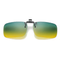 Sunglasses Clip-On Unisex Premium Fashionable Polarized Sunglasses UV-Proof Driving Day/Night Glasses Clip-On