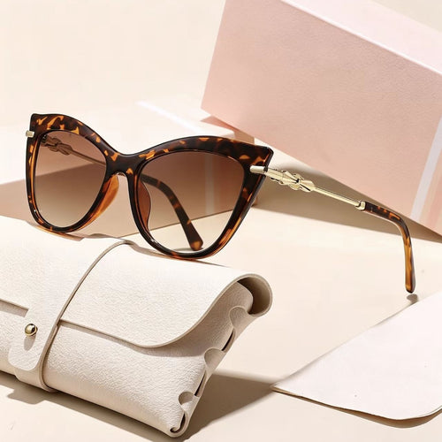 Fashionable Butterfly Sunglasses Sun-Proof Trendy New EU/US Import Trendy Versatile Personality Premium Women Sunglasses