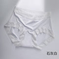 80支兰精莫代尔女士内裤蕾丝中腰聚乳酸10A抗菌裆透气女士三角裤