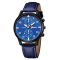 Export wish AliExpress Alloy Pair Eye Mens Watch Quartz Formal Student Gift Large Dial Glow