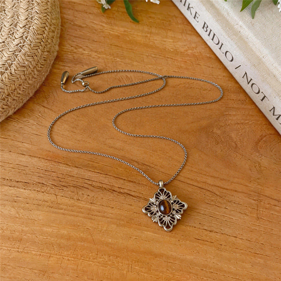 Korean Heart Pendant Adjustable Necklace - view 7