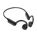 x57 true bone conduction bluetooth headset with super long battery life of 10h ipx5 waterproof runni