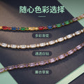 真金电镀锆石四叶小草手链韩系轻奢高级感手环ins小众手饰女