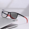 Light-Changing Progressive Sports Style Reading Glasses Anti-Blue Distance-Near Dual Distance Near Presbyopia Glasses