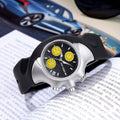 Original Vintage Y2K Unique-Shaped Twisted Watch Men Fashionable Premium Waterproof Niche Quartz Watch Multifunction 6 Hand