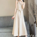 Black Chiffon Camisole Long Dress, Slimming Layering Dress