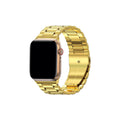 For Apple watch Apple Watch Band Stainless 3 Bead Metal Apple Band