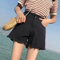 Workwear Slimming Embroidered High Waist Loose Wide Leg Pants + Pants