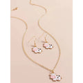 2025 New Western Kids Necklace Stud Set Overseas wish Bestseller Student Cow Accessory Women 6252