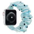 New Satin Polka Dot Hair Tie Style AppleWatch Band Fits Apple Samsung Huawei Xiaomi iwatch