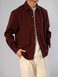 Nengmeng Old Money Brushed Wool Shirt