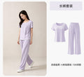 假两件睡衣女莫代尔10A抑菌短袖长裤套装凉感夏女士家居服可外穿
