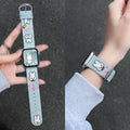 Fits Xiaomi Band 10 / 9pro Band 8 Denim Embroidered New Redmi watch6 Watch 5 Wrist Strap Women 4 / 3