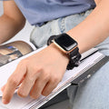For appleiwatch Watch Band Overseas Women Polyester Fabric S8765 Third Gen Tweed Style Printed Apple Band