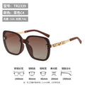 Designer New Polarized Sunglasses Women Fashionable Glasses 2026 Trendy Women Sunglasses Premium Light Luxury Big Frame Men