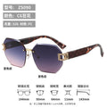 2026 New Women Sunglasses Premium Fashionable Glasses Overseas Rimless Photochromic Trendy sunglasses