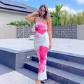 Bandeau Maxi Dress - Sexy Elegant Vacation Style Bodycon Summer Dress Women