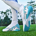 ronaldo high-top assassin football shoes for men and women ag long nails tf broken nails primary sch