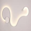 Postmodern minimalist wall lamp Nordic creative led bedroom home bedside decoration indoor wall lamp living room