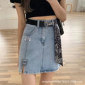 Women's Fashion Versatile Belt Dress + Pants 2026 | Casual Trousers - Black