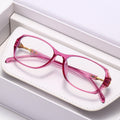 Anti-Blue-Light Reading Glasses Fashionable Korean Ultra-Light Anti-Blue Plano Photochromic No Rx Factory Wholesale Reading Glasses