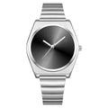 Fashionable Casual Trendy Watch Men Versatile Minimalist Breeze Stylish Glow Waterproof Couples Steel Band Quartz Watch