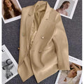 Women's Fall Korean Casual Petite Blazer 2026 - Black