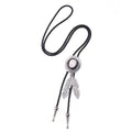 New Import Niche Fashionable Accessory Western Alloy Feather Punk Breeze Choker Bestseller Unisex Necklace