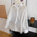 Women's Summer Tencel Mesh Sun-Protection Lightweight Loose Cardigan + Shirt 2026 - White