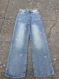 Summer Retro Slimming High Waist Drapey Loose Wide Leg Pants