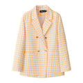Women's Fall Casual Fashion Printed Jacket + Top 2026 | Trendy Jacket - Plaid