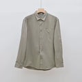 Nengmeng All-Cotton Solid Casual Shirt