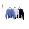 Spring Casual Fashion Pleated Loose Cardigan + Jacket + Top