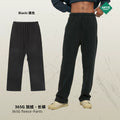 ARTIE Men's Streetwear Chamois Fleece Loose Fit Wide Leg Straight Leg Drawstring Wide Leg Pants