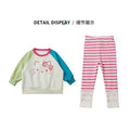 Girls' Kitty Print Hoodie & Leggings Set
