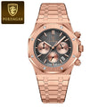 Swiss Brand Multifunction New Mens Watch Waterproof Glow Quartz Watch Live Export Bestseller Drop Ship