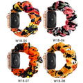 For Halloween Stretch Printed iwatch7 / 8 Band Fabric Large Cord Hair Tie Expand Apple Watch 22mm