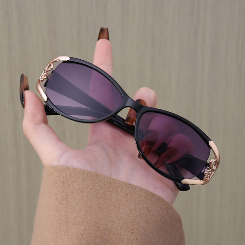 Metal Cutout Sunglasses 2025 New Women Premium Sunglasses Personality Hot Girl Club Dance Fashionable Sunglasses