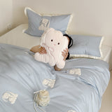 Cute Bunny Diary Blue